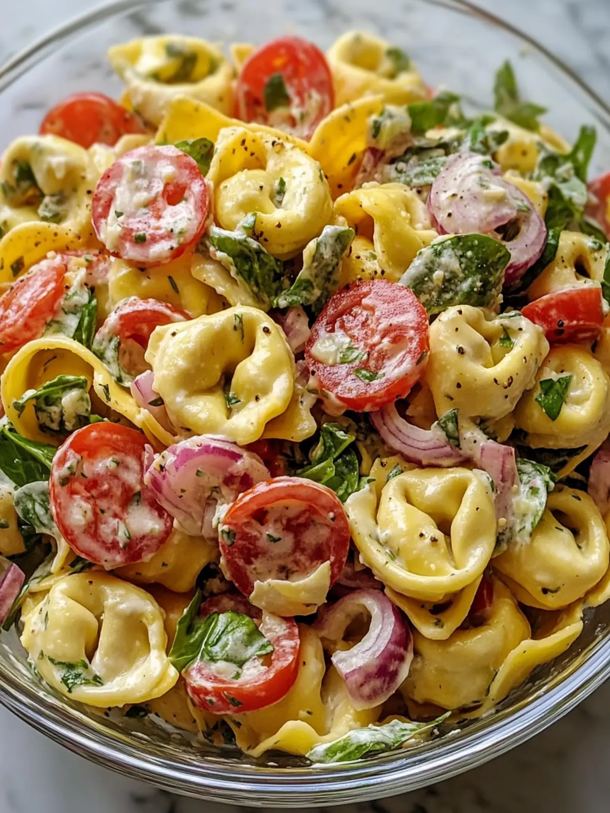 Italian Grinder Tortellini Salad: A Creamy, Flavor-Packed Delight 3 Italian Grinder Tortellini Salad