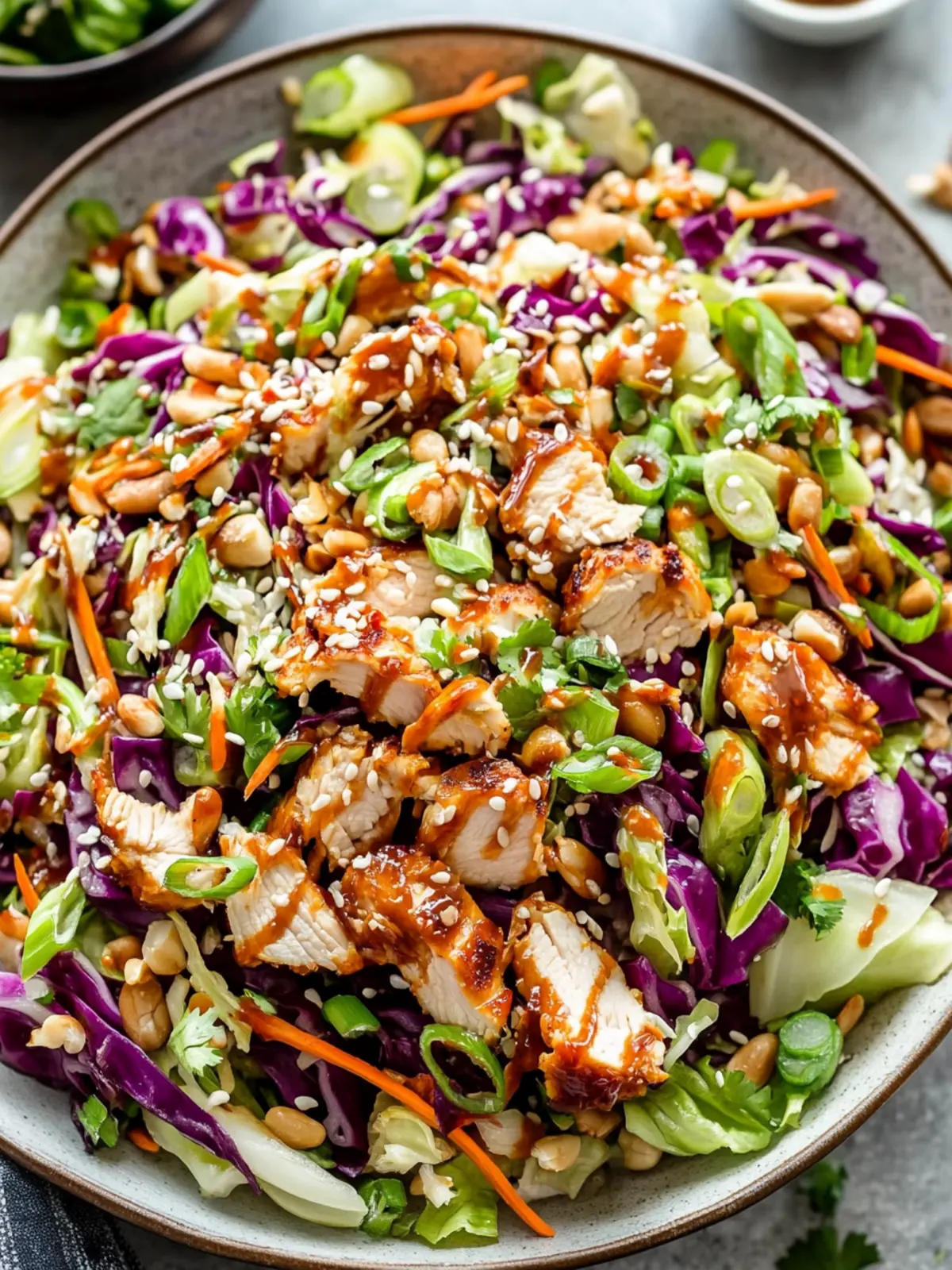 Sesame Chicken Cabbage Crunch Salad: Fresh, Flavorful & Fun! 3 Sesame Chicken Cabbage Crunch Salad