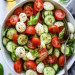 Cucumber Caprese Salad: A Fresh Twist on Classic Flavor 8 Cucumber Caprese Salad