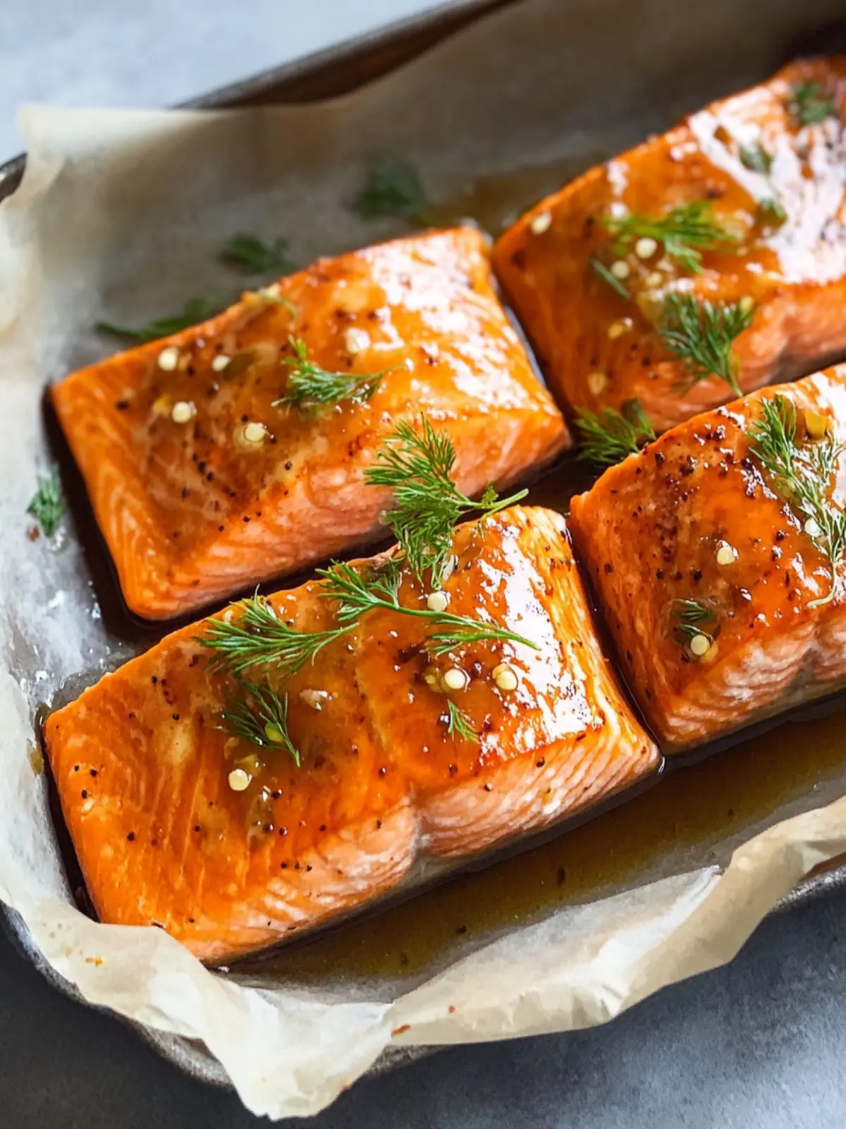 Succulent Baked Salmon with Honey Garlic Glaze for Easy Dinners 3 Baked Salmon