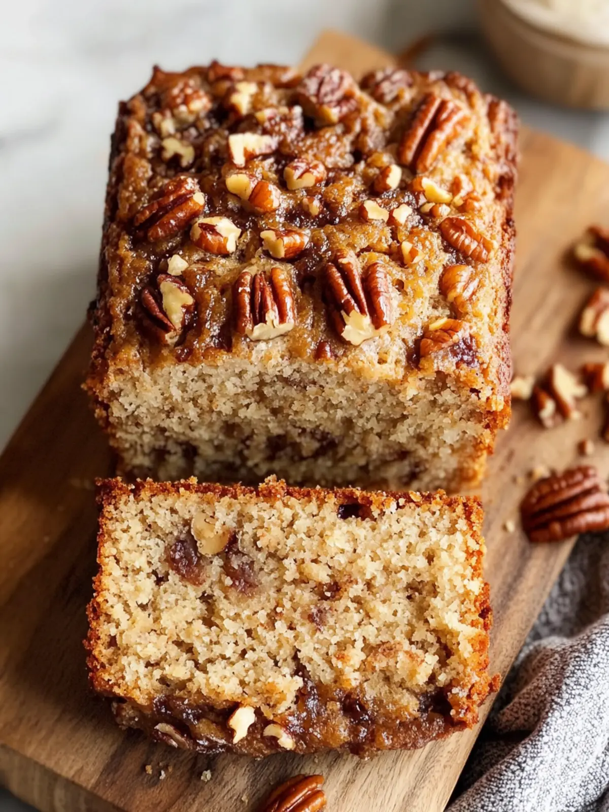 Sweet Alabama Pecanbread: A Cozy Southern Delight to Share 4 Sweet Alabama Pecanbread