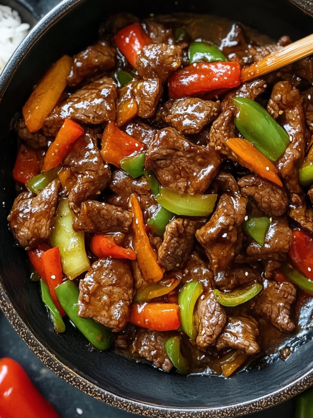 Irresistible Chinese Pepper Steak: A Family Favorite Recipe 3 Chinese Pepper Steak
