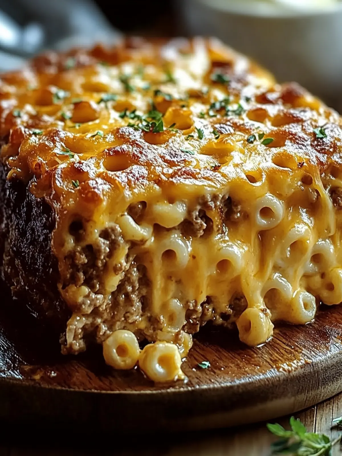 Cheesy Mac and Cheese Meatloaf: A Family Favorite Fusion 4 Cheesy Mac and Cheese Meatloaf