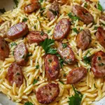 Garlic Butter Sausage and Orzo: Your New Cozy Comfort Classic 6 Garlic Butter Sausage and Orzo