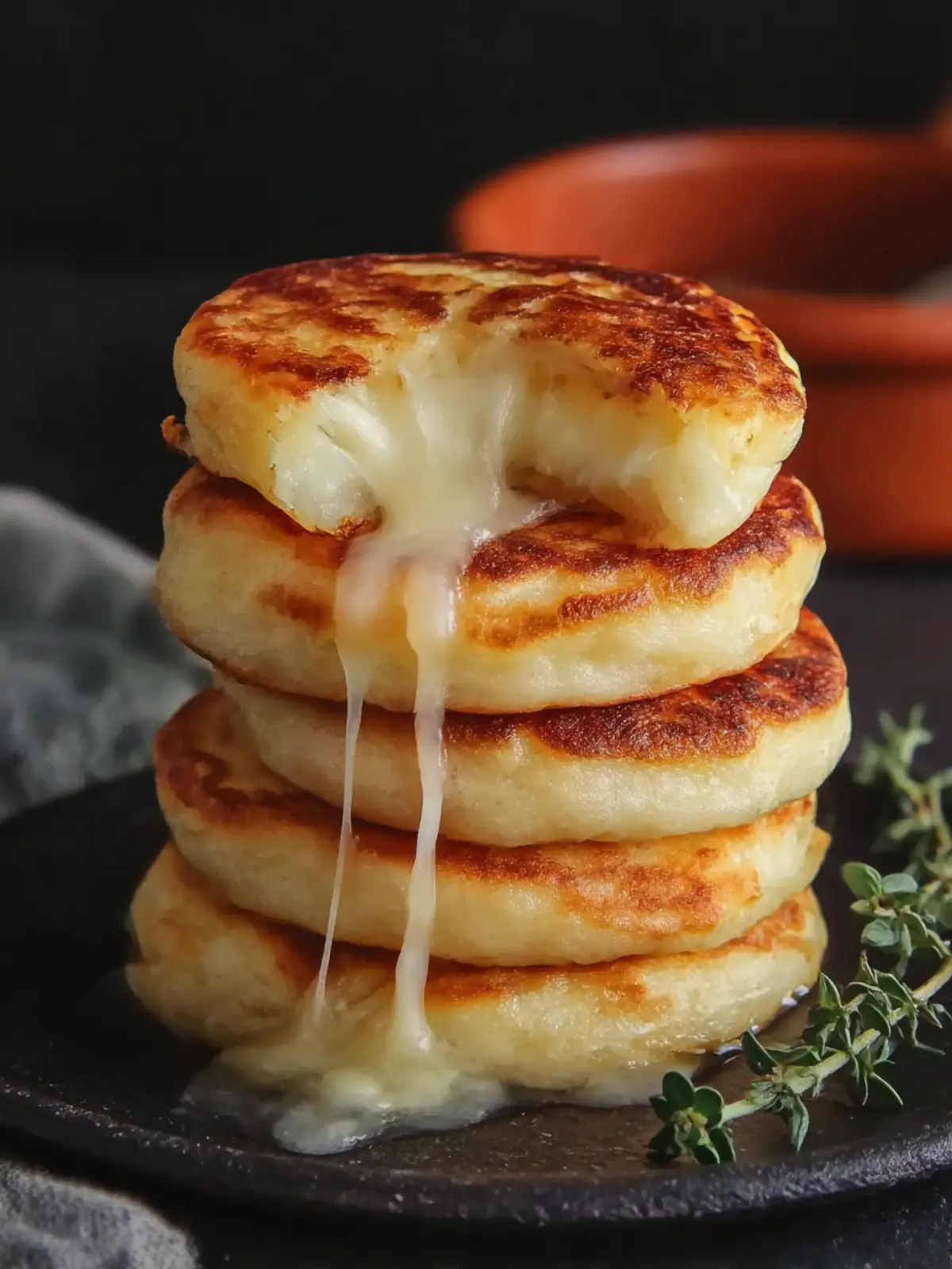 Melty Potato Cheese Pancakes That Will Steal the Show 4 POTATO CHEESE PANCAKES
