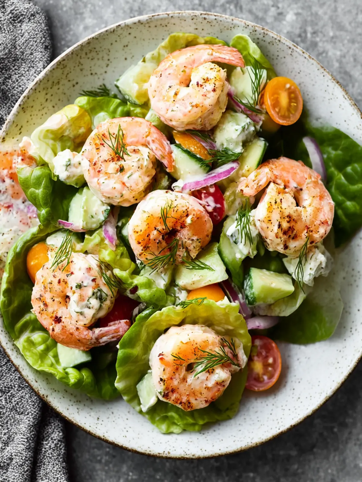 Shrimp Salad Surprise: Creamy, Zesty Perfection Awaits 2 Shrimp Salad