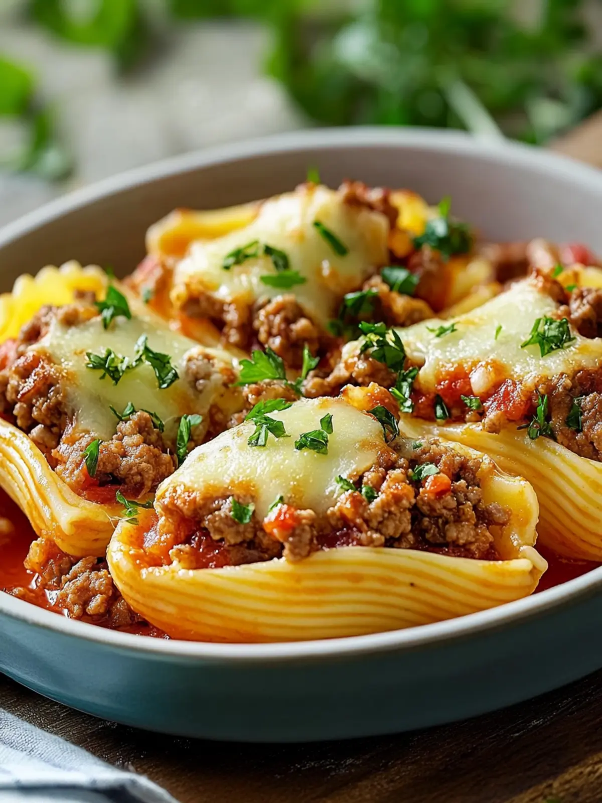 Stuffed Pasta Shells with Ground Beef for Cozy Family Nights 4 Stuffed Pasta Shells with Ground Beef