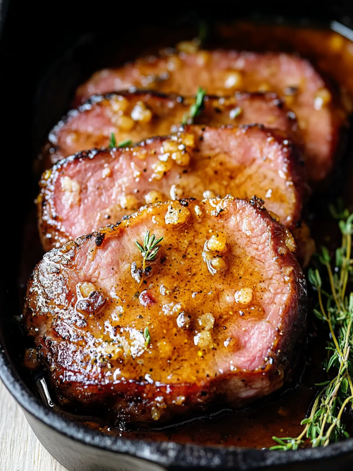 Sweet Mustard Ham Steaks That Elevate Your Home Cooking Game 2 Sweet Mustard Ham Steaks