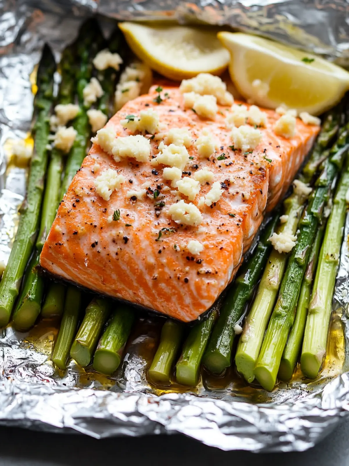 Delicious Baked Salmon in Foil with Asparagus You’ll Love 3 Baked Salmon in Foil with Asparagus