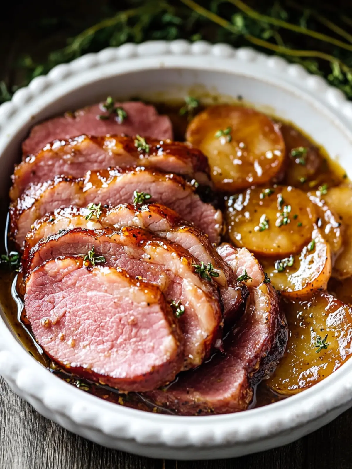 Sweet Mustard Ham Steaks That Elevate Your Home Cooking Game 3 Sweet Mustard Ham Steaks