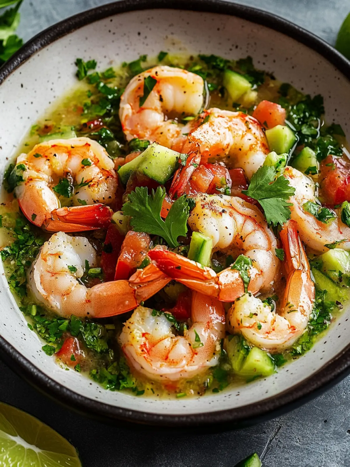 Delicious Shrimps in Culichi Salsa: A Dairy-Free Delight 5 Shrimps in Culichi Salsa