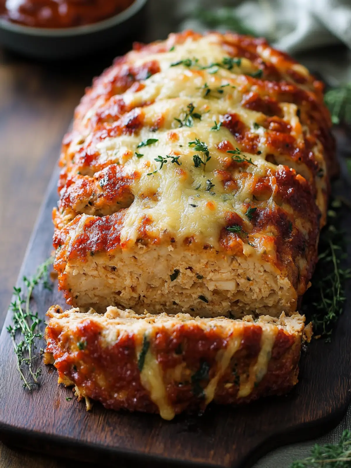 Deliciously Juicy Parmesan Chicken Meatloaf for Family Dinners 4 Parmesan Chicken Meatloaf