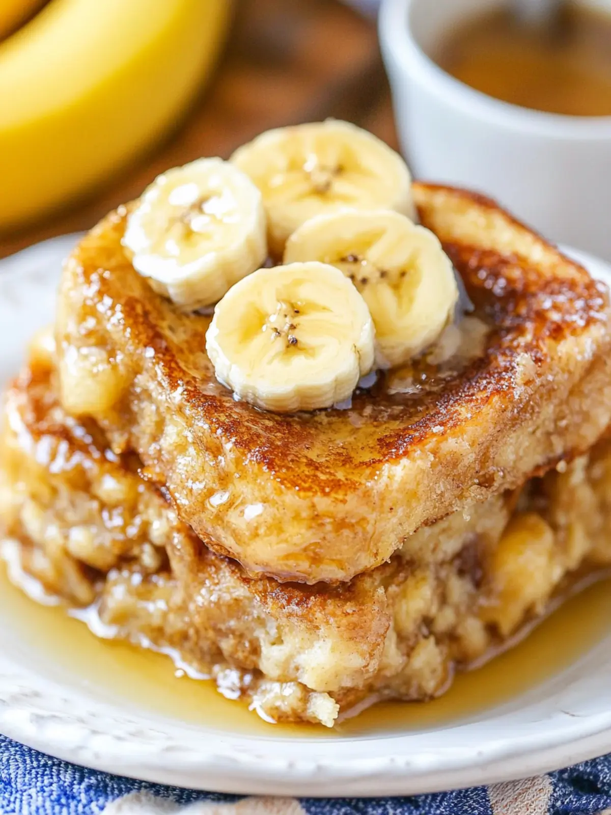 Irresistible Overnight Baked Banana French Toast Delight 2 Overnight Baked Banana French Toast