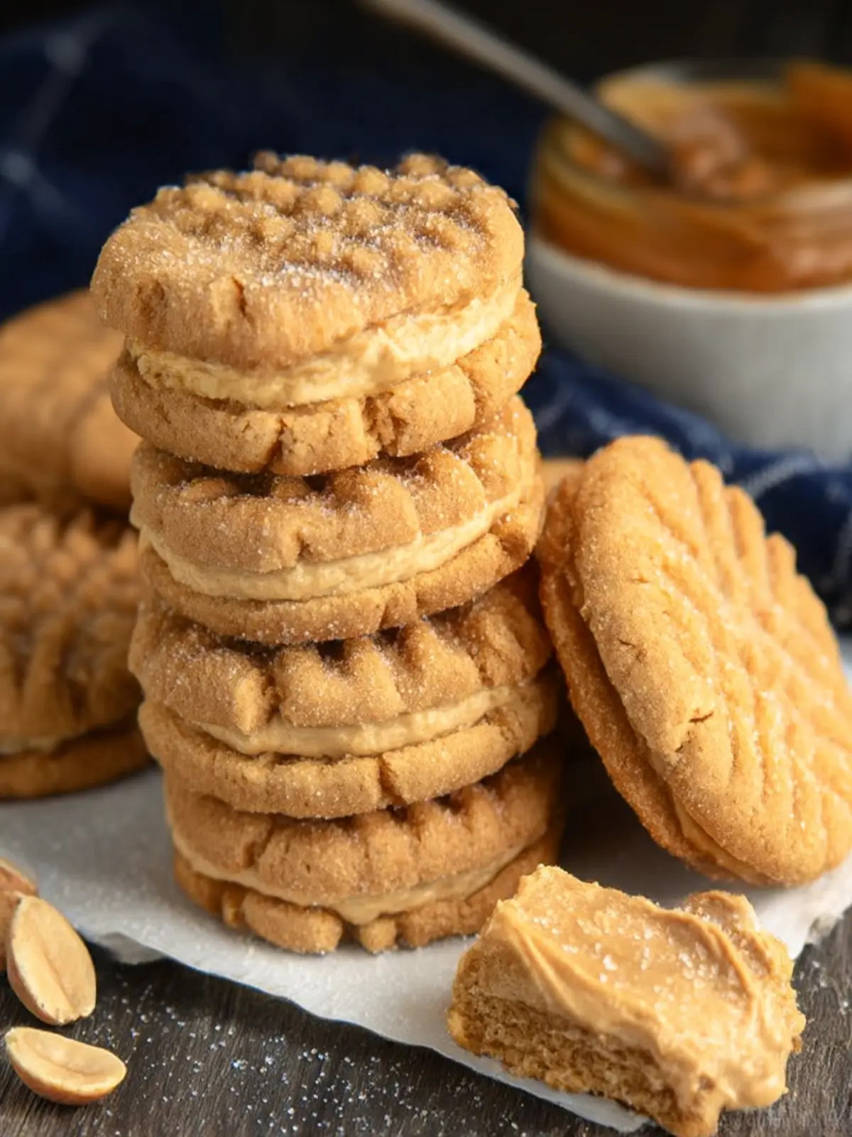 Irresistible Homemade Nutter Butters With Creamy Filling 2 Homemade Nutter Butters