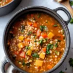 Nutritious Vegetable Barley Soup: Cozy One-Pot Delight 6 Vegetable Barley Soup