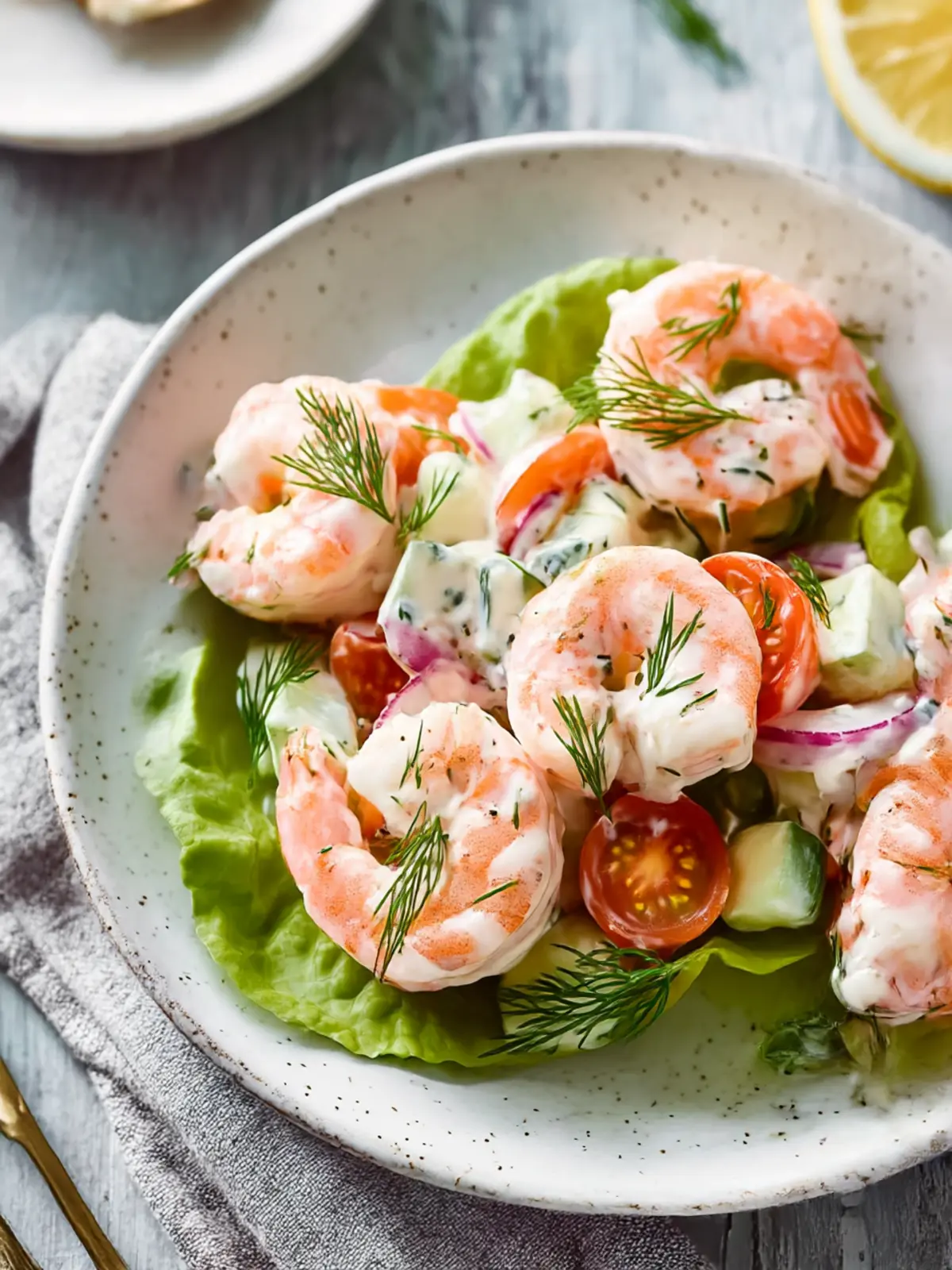 Shrimp Salad Surprise: Creamy, Zesty Perfection Awaits 3 Shrimp Salad