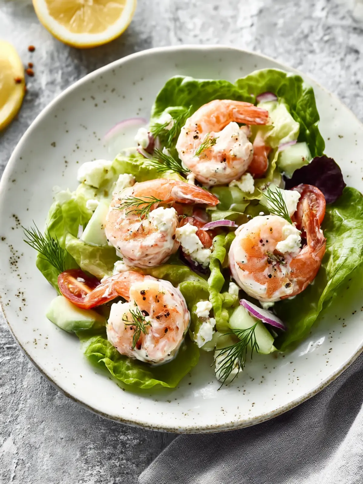Shrimp Salad Surprise: Creamy, Zesty Perfection Awaits 4 Shrimp Salad