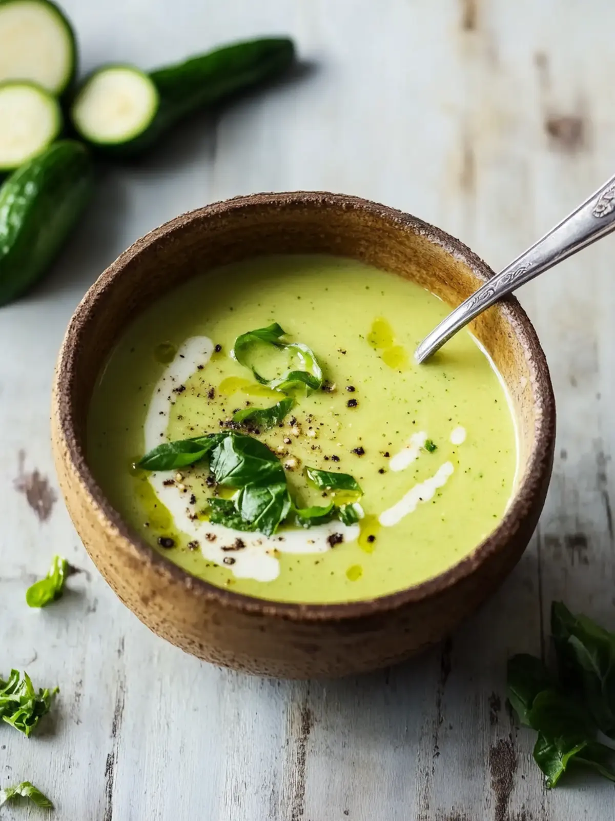 Creamy Zucchini Soup That Will Lift Your Spirits Today 2 Zucchini Soup