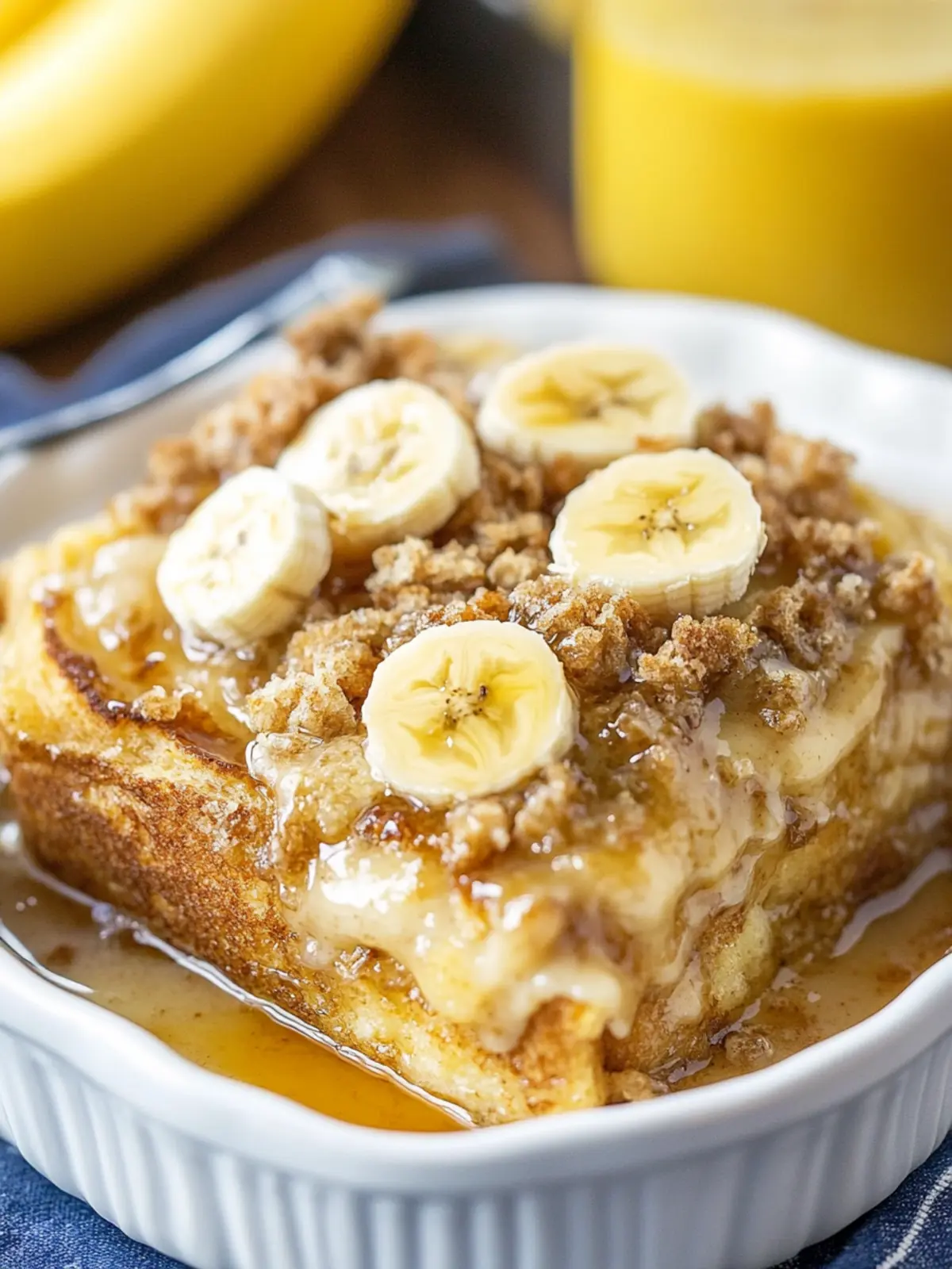 Irresistible Overnight Baked Banana French Toast Delight 5 Overnight Baked Banana French Toast