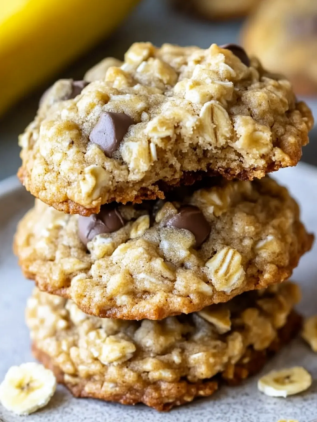 Chewy Banana Oatmeal Cookies That’ll Steal Your Heart 5 Chewy Banana Oatmeal Cookies