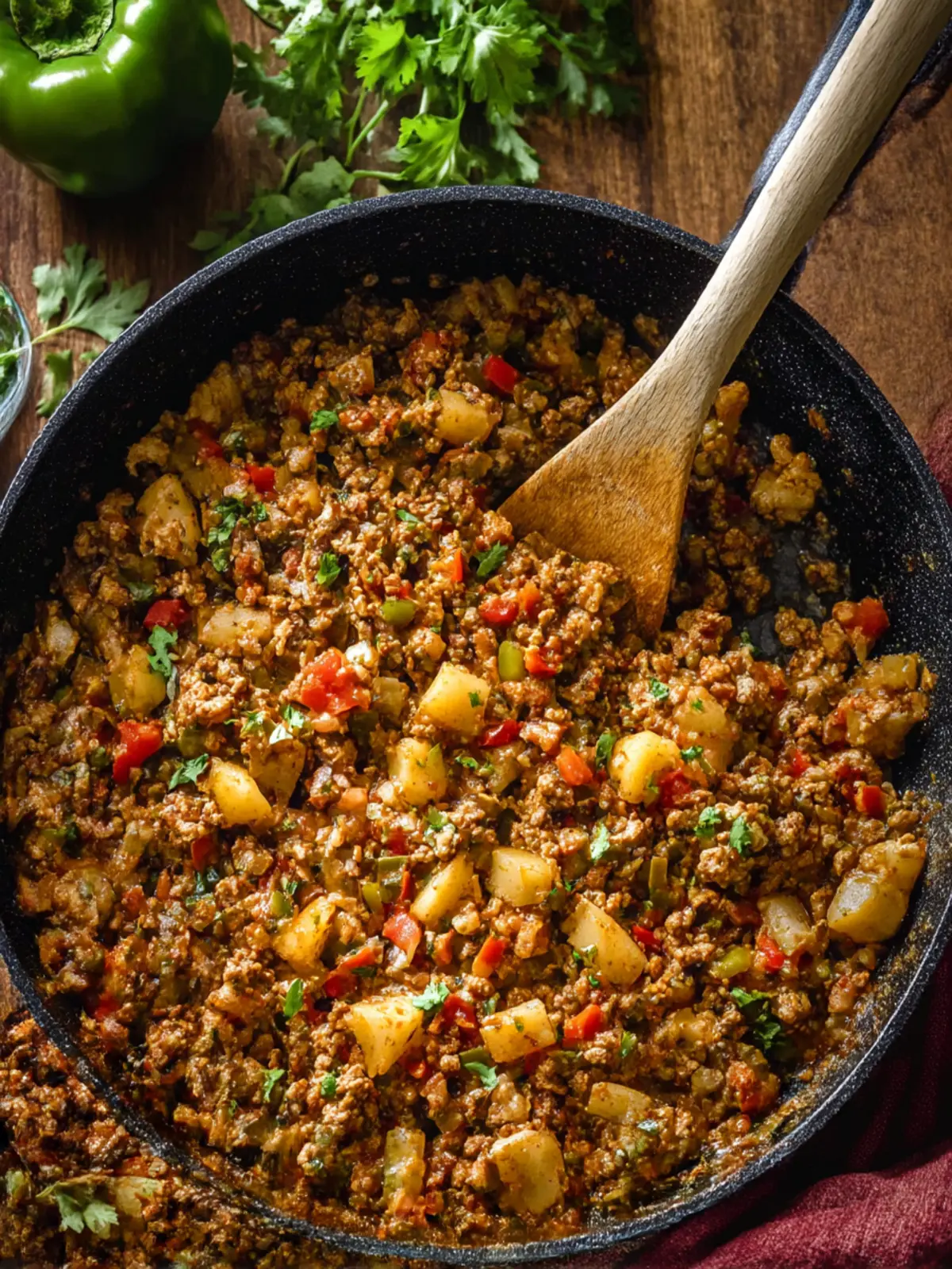 Mexican Picadillo Skillet: Cozy Comfort Packed with Flavor 4 Mexican Picadillo