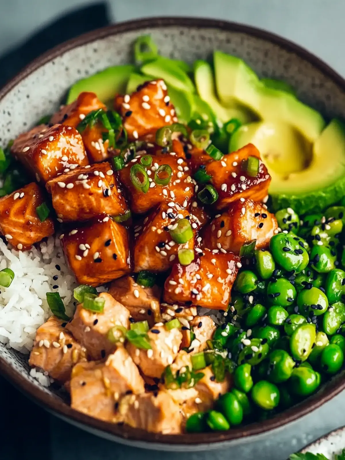 Sweet and Spicy Honey Sriracha Salmon Bowls You’ll Crave 3 Honey Sriracha Salmon Bowls