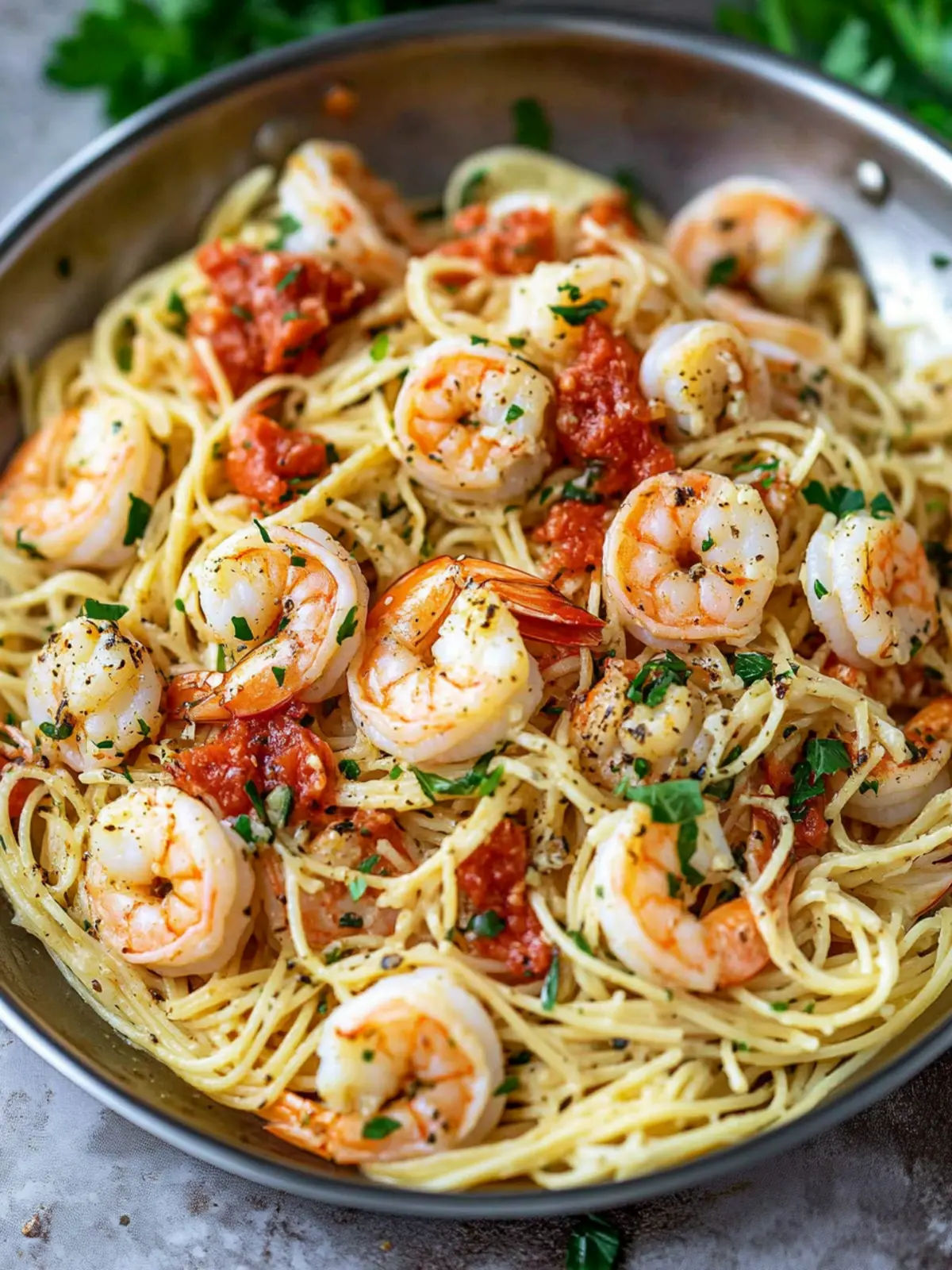 Garlicky Shrimp Pasta That Beats Fast Food Every Time 2 Garlicky Shrimp Pasta
