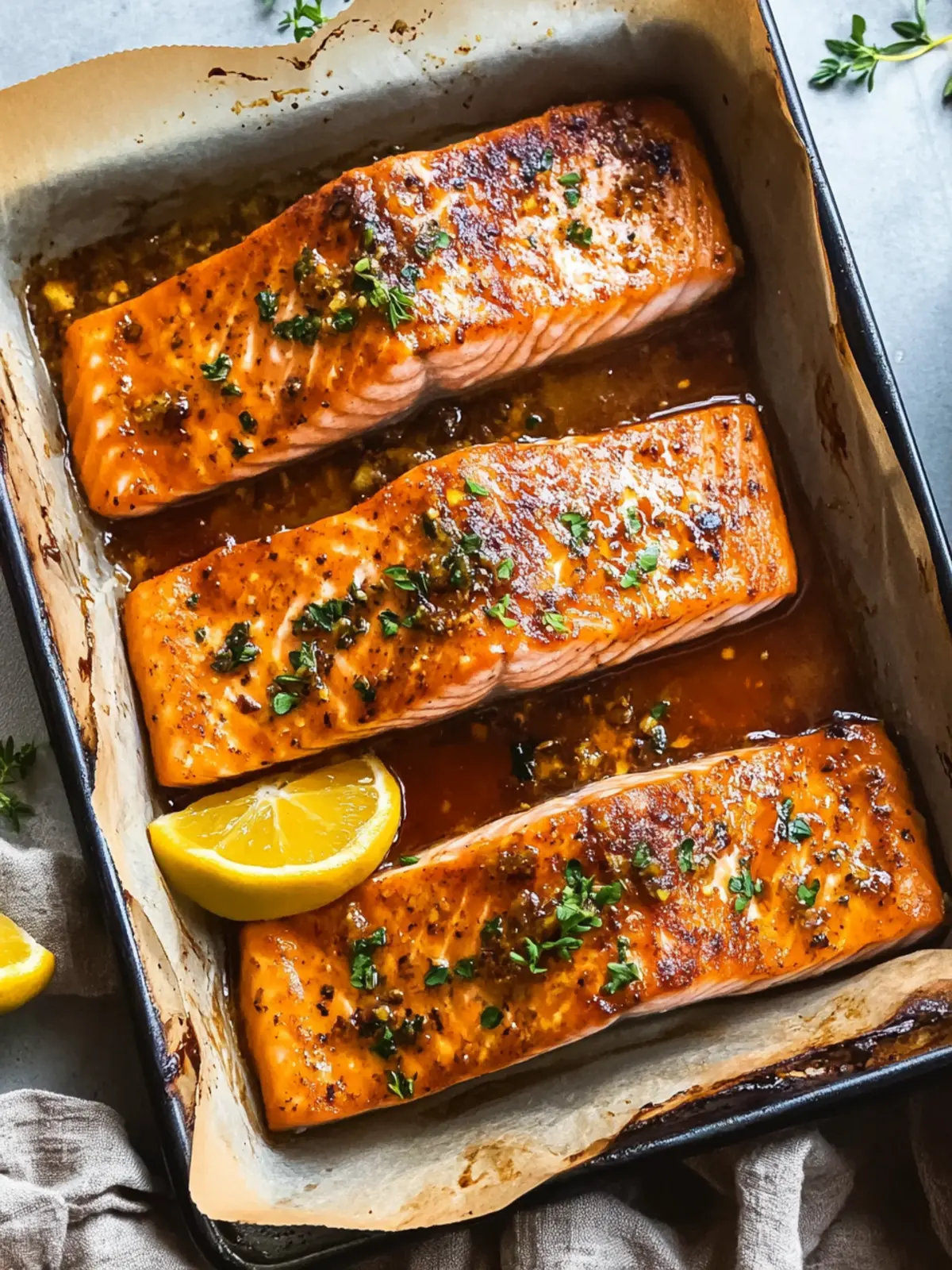 Succulent Baked Salmon with Honey Garlic Glaze for Easy Dinners 4 Baked Salmon