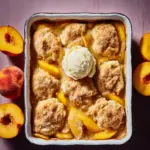 Irresistible Peach Cobbler with a Crunchy Topping Delight 6 Peach Cobbler
