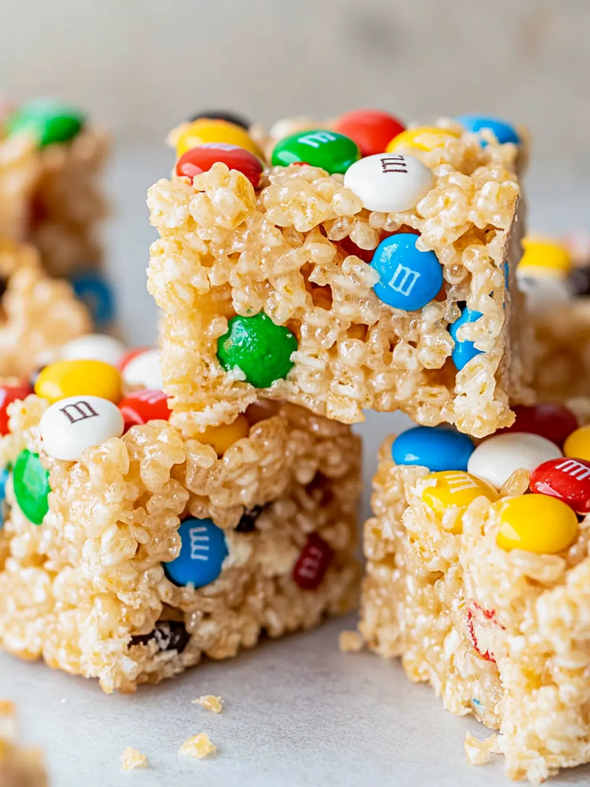 Irresistible M&M Rice Krispie Treats Your Family Will Love 2 M&M Rice Krispie Treats