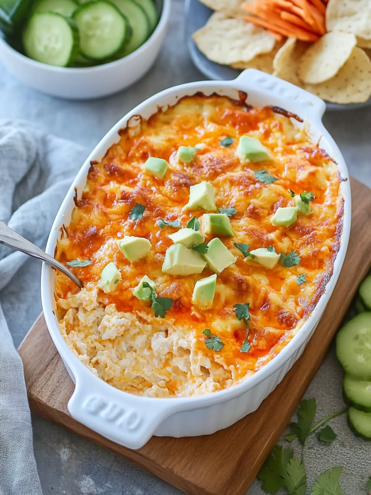 Cottage Cheese Buffalo Chicken Dip: A Game-Changer Appetizer 5 Cottage Cheese Buffalo Chicken Dip