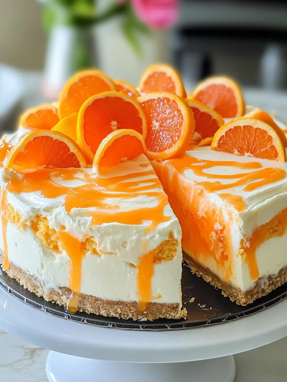 Luscious Orange Creamsicle Cheesecake You’ll Adore 2 Orange Creamsicle Cheesecake