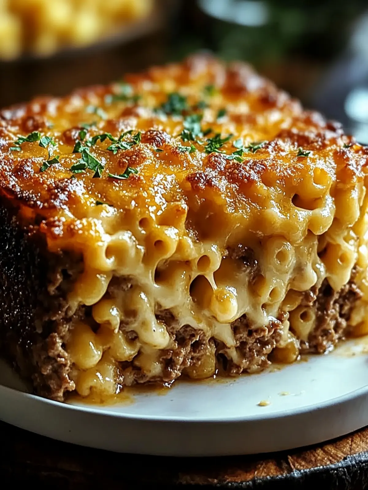 Cheesy Mac and Cheese Meatloaf: A Family Favorite Fusion 2 Cheesy Mac and Cheese Meatloaf