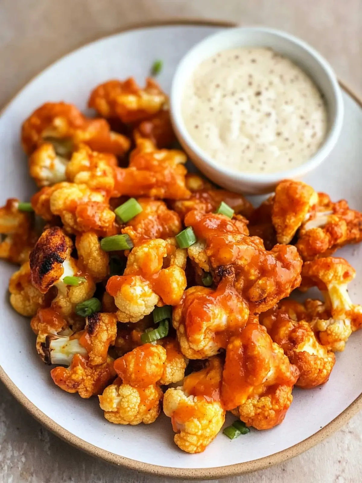 Crispy Buffalo Cauliflower Wings for Guilt-Free Snacking 5 Buffalo Cauliflower Wings