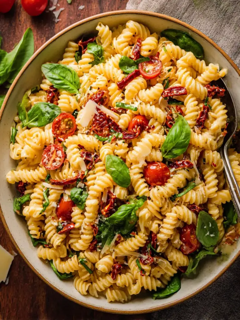 Sun-Dried Tomato Pasta Salad