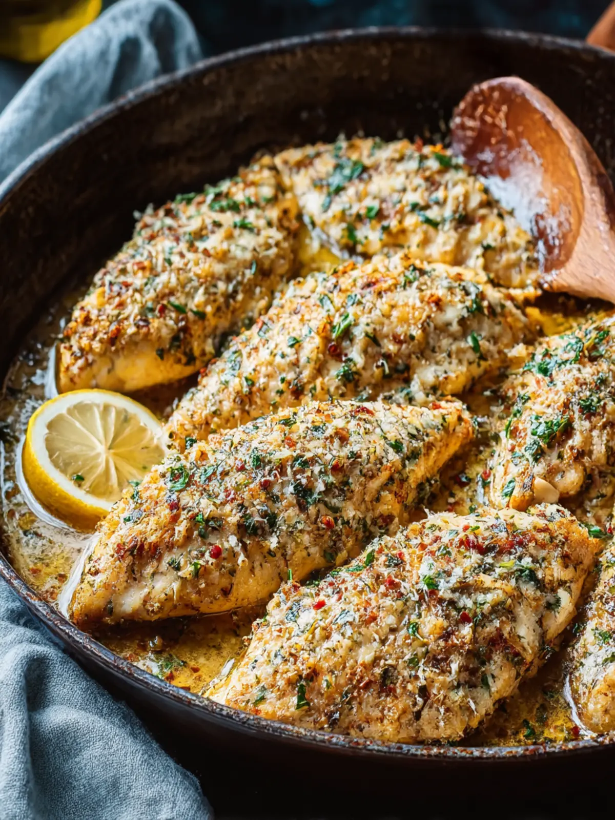 Garlic Parmesan Chicken Bake: Quick, Low-Carb Family Favorite 4 Garlic Parmesan Chicken Bake