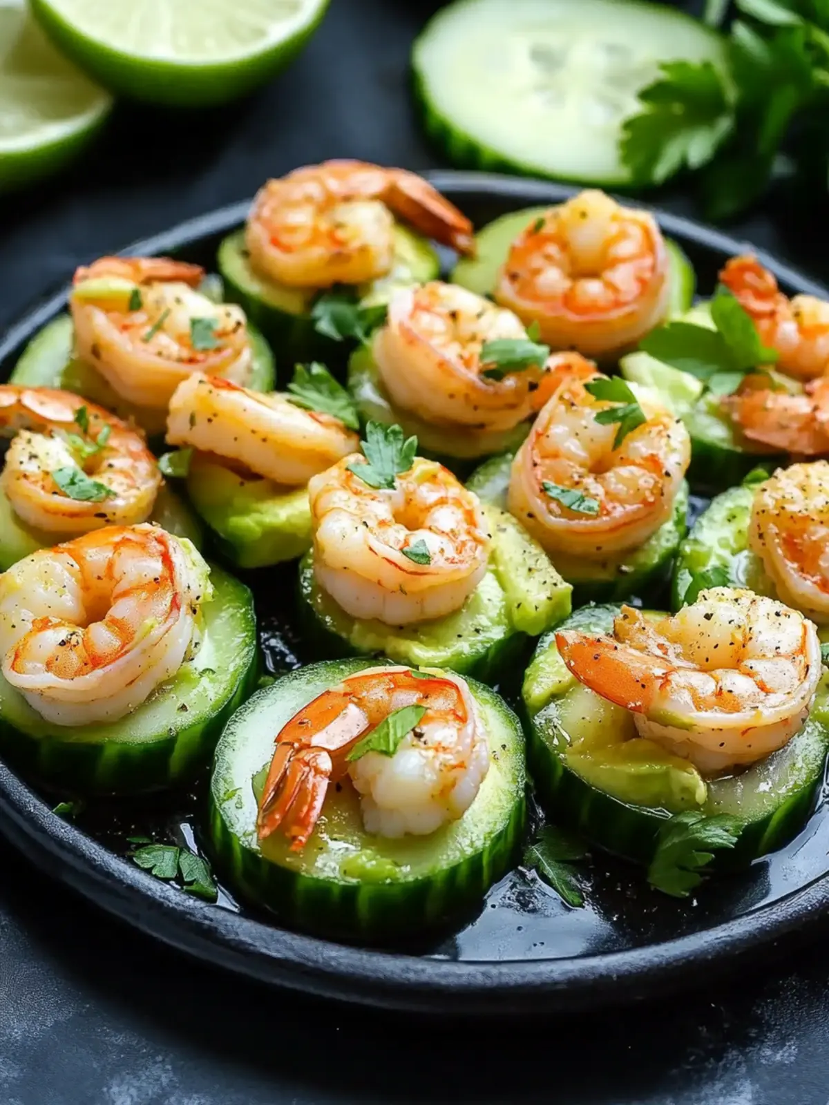 Zesty Avocado Cucumber Shrimp Bites to Wow Your Tastebuds 5 Avocado Cucumber Shrimp