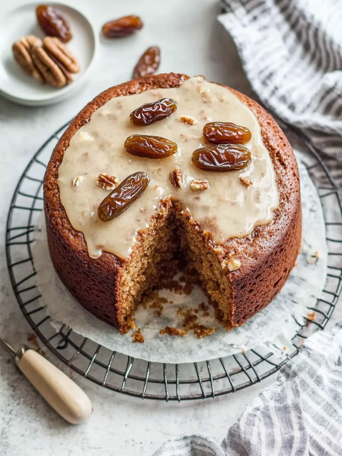 Delicious Date Honey Nut Cake for Sweet Homemade Moments 5 Date Honey Nut Cake