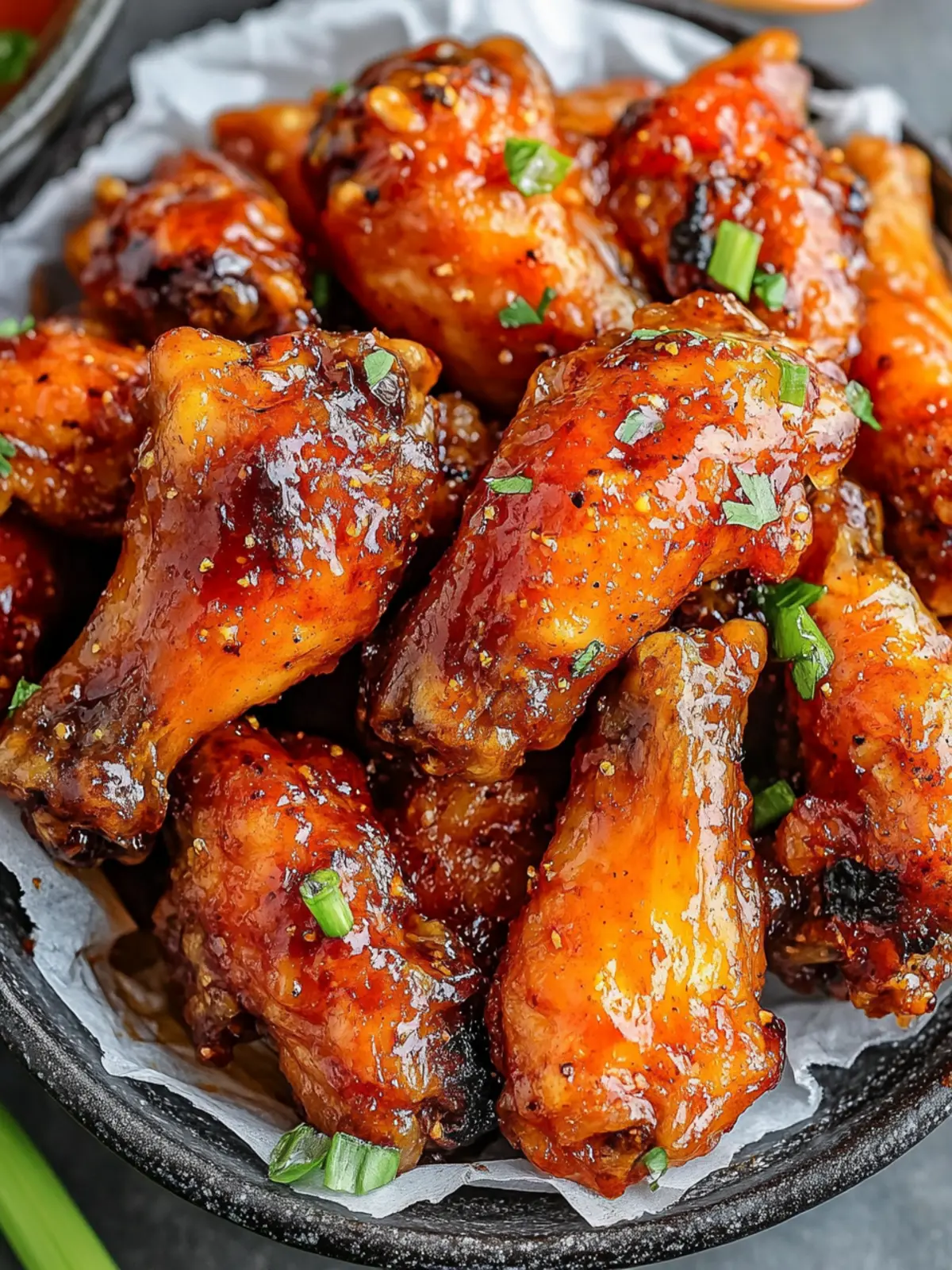 Finger-Lickin’ Hot Honey Peach Wings for Game Day Fun 4 Hot Honey Peach Wings