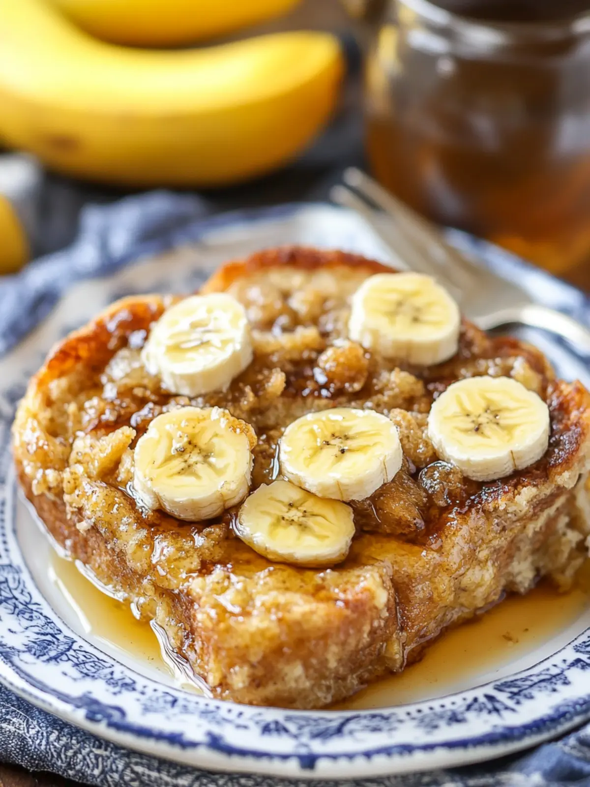 Irresistible Overnight Baked Banana French Toast Delight 4 Overnight Baked Banana French Toast