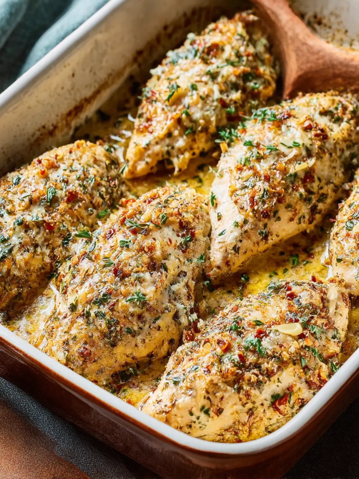 Garlic Parmesan Chicken Bake: Quick, Low-Carb Family Favorite 5 Garlic Parmesan Chicken Bake