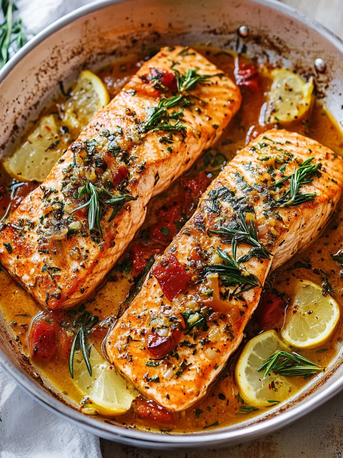 Tuscan Garlic Salmon Bliss: Quick, Healthy Dinner Delight 3 Tuscan Garlic Salmon