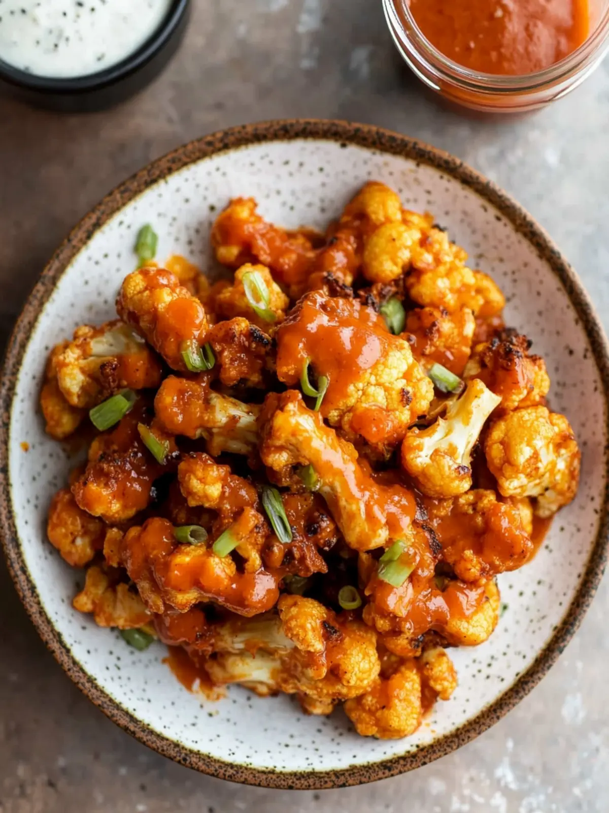 Crispy Buffalo Cauliflower Wings for Guilt-Free Snacking 3 Buffalo Cauliflower Wings