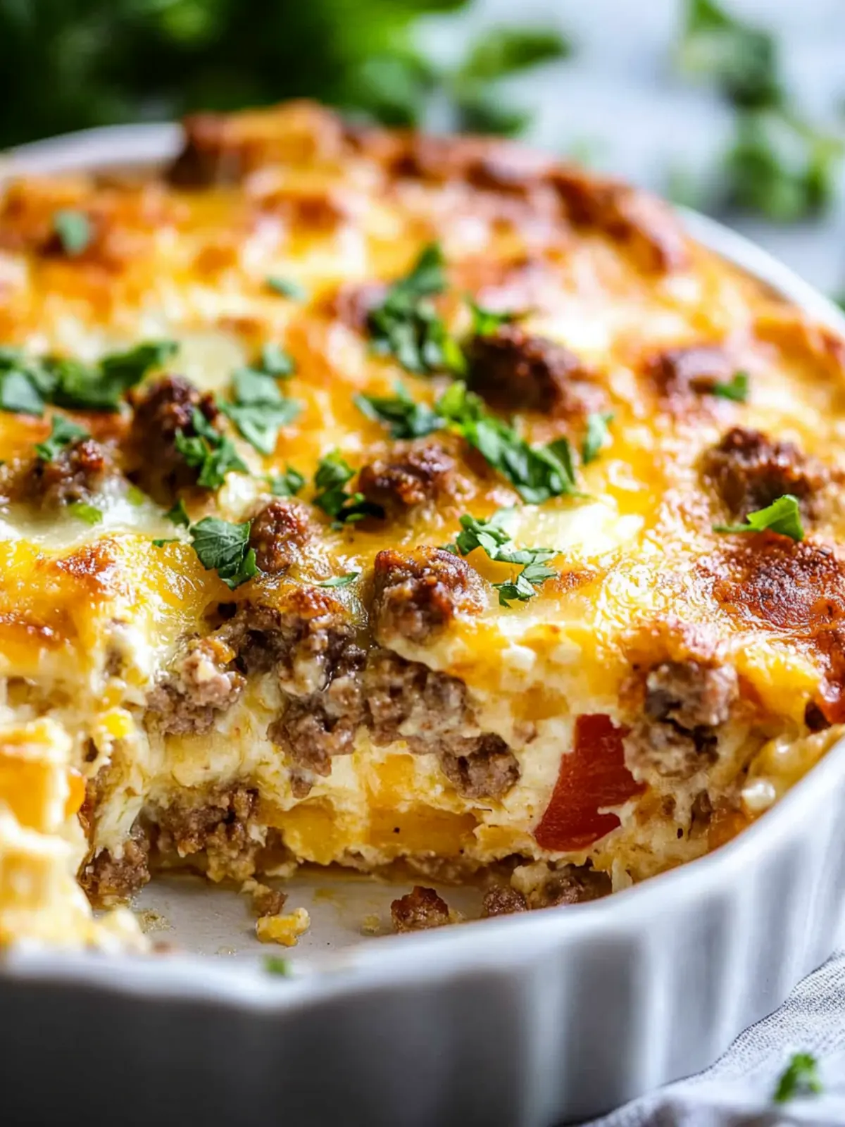 Savory Breakfast Casserole Recipe with Sausage to Wow Mornings 2 Breakfast Casserole Recipe with Sausage