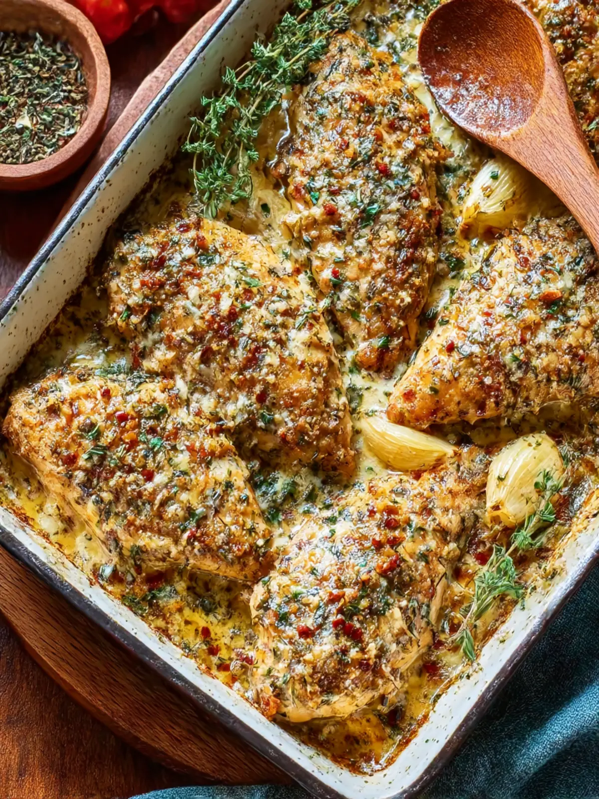 Garlic Parmesan Chicken Bake: Quick, Low-Carb Family Favorite 2 Garlic Parmesan Chicken Bake