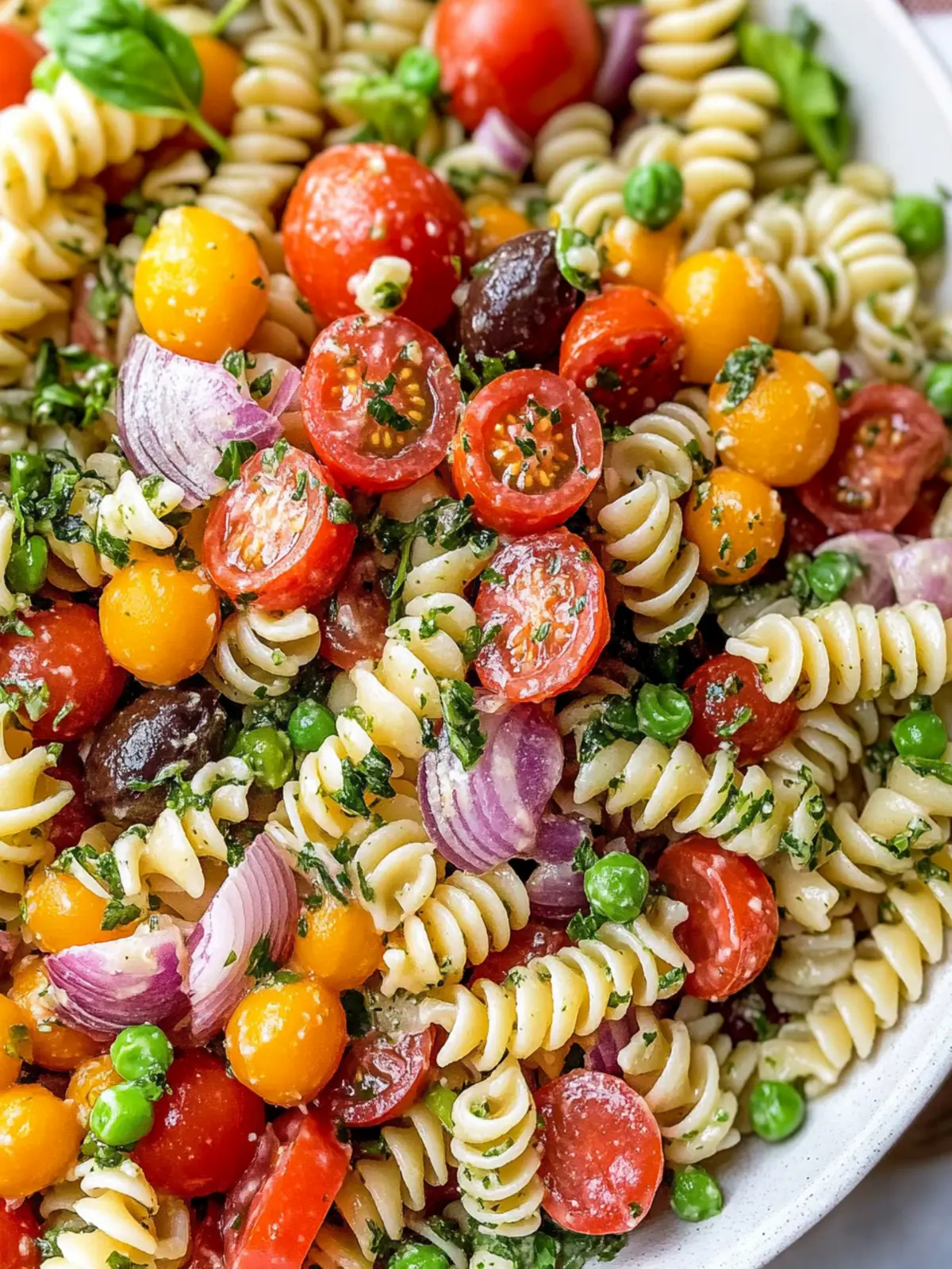 Italian Dressing Pasta Salad