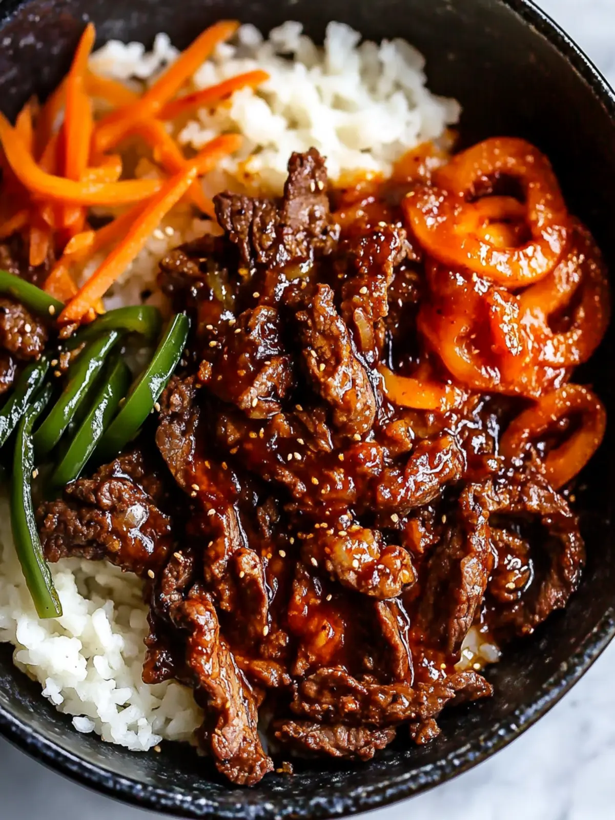 Savor Korean Gochujang Beef Bowls That Pack a Flavor Punch 5 Korean Gochujang Beef Bowls
