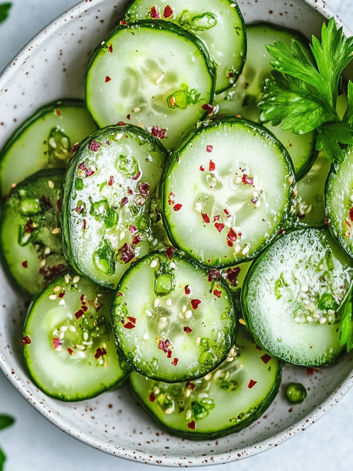 Sumac Cucumbers