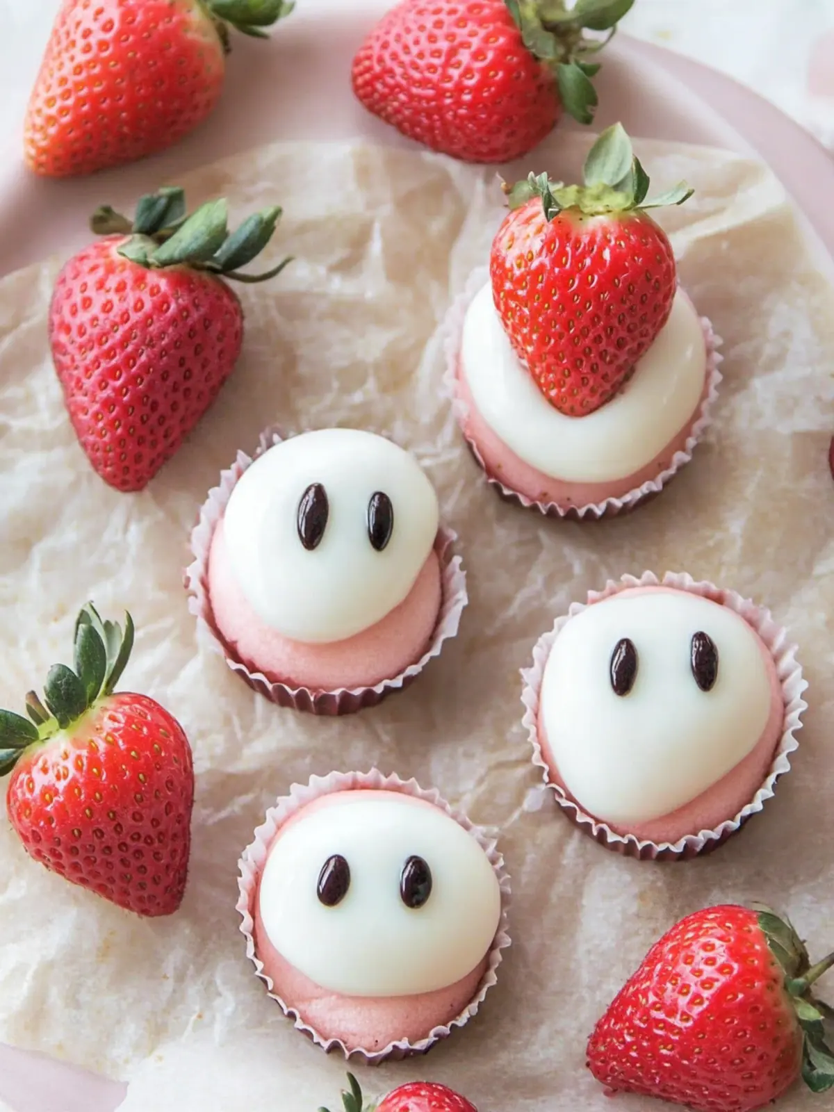 Strawberry Boo Bites