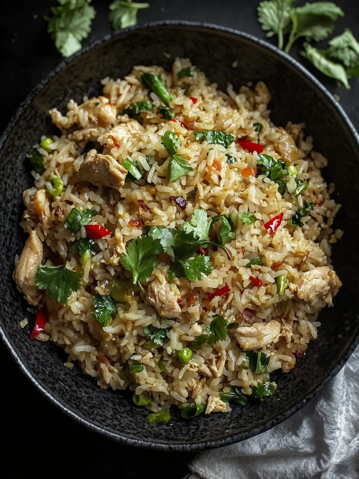 Lemongrass Chicken Fried Rice